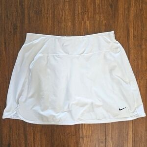 Nike White DriFit Skort